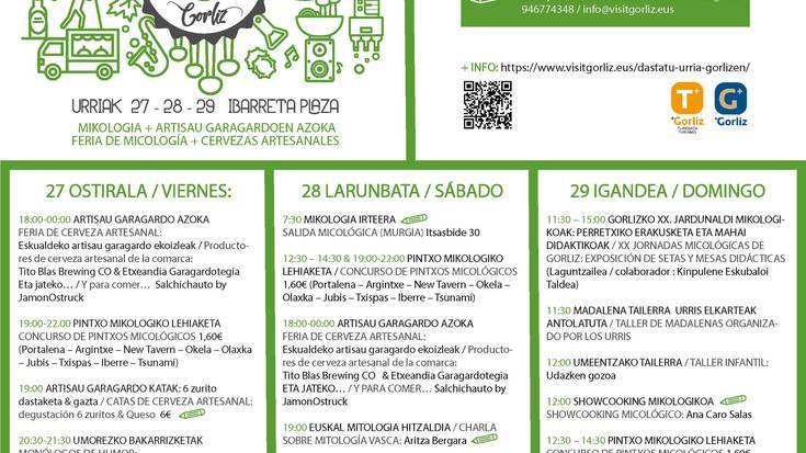 Dastatu Urria jaialdia egingo dute Gorlizen urriaren 27tik 29ra bitartean