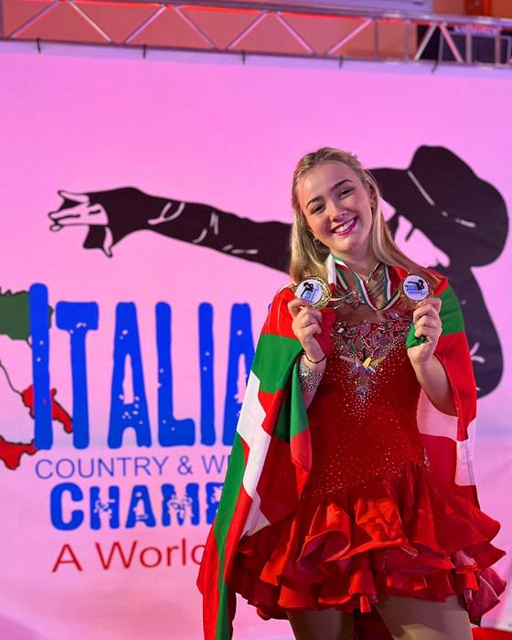Olaia Tejedak urrezko hiru domina irabazi ditu Worldcdf Txapelketan
