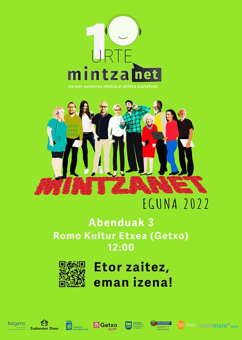 Mintzanet egitasmoaren 10. urteurrena ospatuko dute zapatuan
