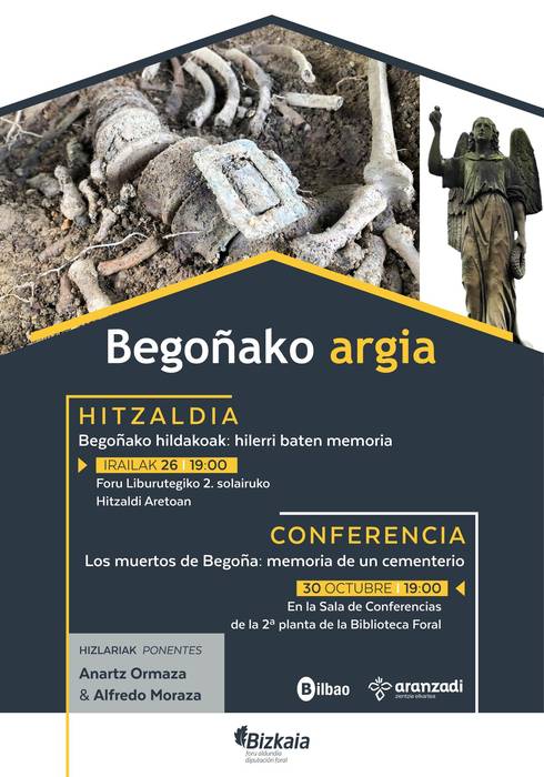 Hitzaldiak: Begoñako hildakoak: hilerri baten memoria