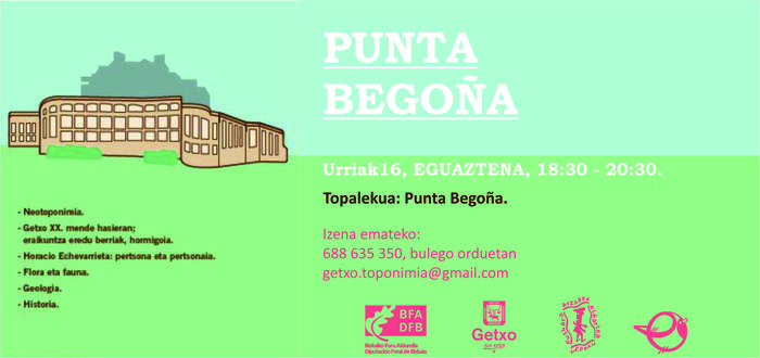Punta Begoña toponimia ibilbidea