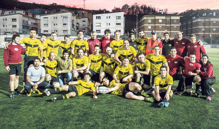 Mugaz gaindiko txapelketaren finalean izango da bihar Getxo Rugby