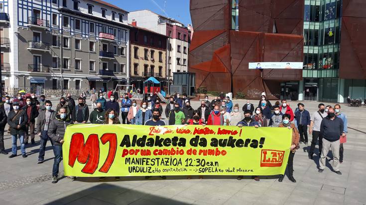 Aldaketa eskatzeko manifestazioa egingo dute maiatzaren 1ean Urdulizen