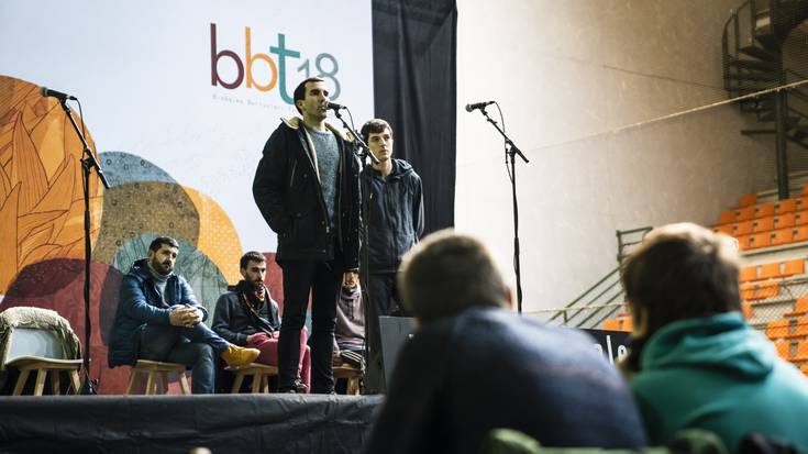Aitor Bizkarra nagusitu da Plentziako bertso-kanporaketan