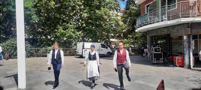 Frankismoan udaltzain batek hildako Felix Arnaiz omendu dute Itzubaltzeta/Romoko jaietan