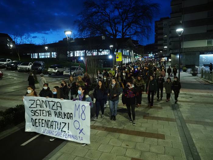 Leioan eguenean hasiko dituzte Emakumeen Nazioarteko Eguneko jarduerak