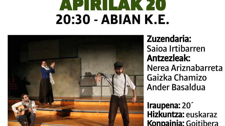 ANTZERKIA. Amatxik dixit (Goitibera konpainia)